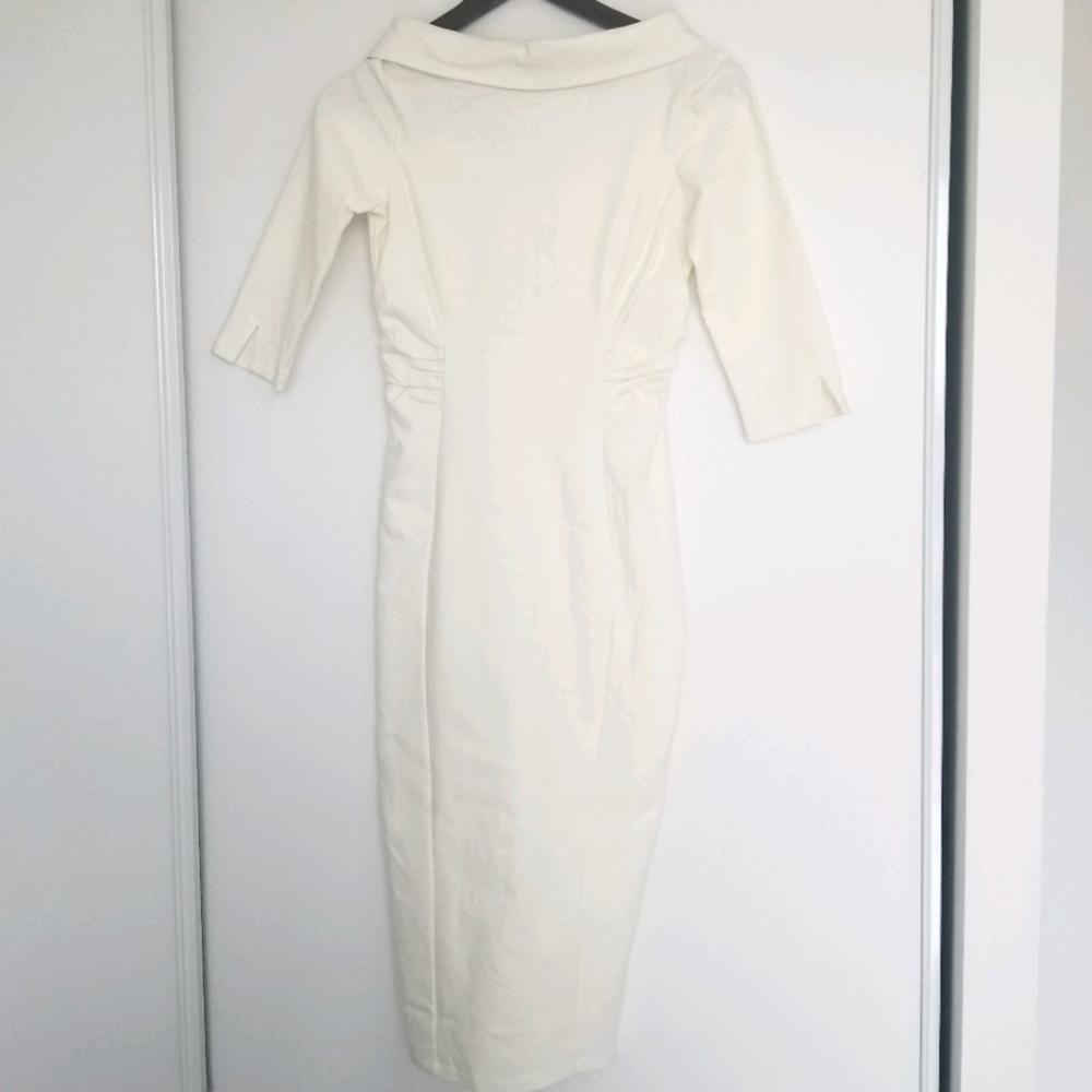Unique Vintage Wedding/Formal Dress in Cream